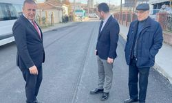 ARSİN OSB İÇİNDEKİ YOLLAR ASFALTLANIYOR