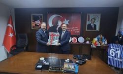 Anahtar Parti Genel Başkanı Ağıralioğlu Düzköy Belediye Başkanı Çelenk’i Ziyaret Etti