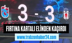 Fırtına Kartalı Elinden Kaçırdı 3-3