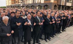 Başkan Erdem'in babası son yolculuğuna uğurlandı!