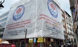 Uzunsokak ve Çömlekçi'de cephe sağlıklaştırması başladı