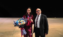 Avrupa Üçüncüsü Trabzonsporlu Sporcu Dilara Sak Trabzon’da