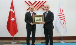 KTÜ Rektörü Prof. Dr. Çuvalcı’dan YÖK Başkanı Prof. Dr. Özvar’a Ziyaret