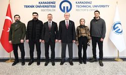 Trabzon Makine Mühendisleri Odası Yönetiminden KTÜ Rektörüne Nezaket Ziyareti