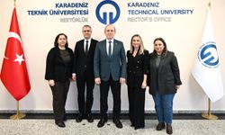 TMMOB Şehir Plancıları Odası Trabzon Şube Başkanı Türk’ten Rektör Çuvalcı’ya Ziyaret