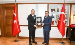 TRABZON VALİSİ ŞAHİN’DEN BÜYÜKŞEHİR’E ZİYARET