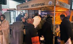 ORTAHİSAR BELEDİYESİ’NDEN MİRAÇ KANDİLİNDE LOKMA VE KANDİL SİMİDİ İKRAMI
