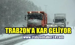 Meteoroloji’den Trabzon’a Kar Uyarısı