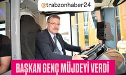 BAŞKAN GENÇ MÜJDEYİ VERDİ:TRABZON'A 28 ELEKTRİKLİ OTOBÜS GELİYOR