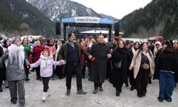 Uzungöl Kış Festivali'ne muhteşem katılım