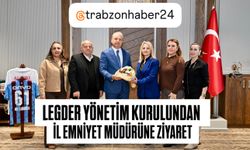 LEGDER YÖNETİM KURULUNDAN EMNİYET MÜDÜRÜ ALİ LOĞOĞLU’NA ZİYARET