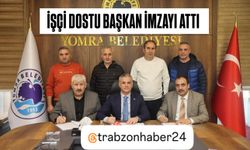 İşçi Dostu Başkan İmzayı Attı: Yomra’da Yüzler Gülüyor