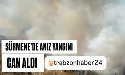 Sürmene’de Anız Yangını Can Aldı