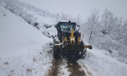 BÜYÜKŞEHİR EKİPLERİNDEN KAR SEFERBERLİĞİ