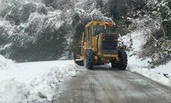 ORTAHİSAR’DA KARLA MÜCADELE ÇALIŞMALARI SÜRÜYOR