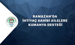 AKÇAABAT BELEDİYESİ’NDEN RAMAZAN AYINDA İHTİYAÇ SAHİBİ VATANDAŞLARA KUMANYA DESTEĞİ