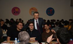 BAŞKAN GENÇ, KTÜ’LÜ ÖĞRENCİLERLE İFTAR SOFRASINDA BULUŞTU