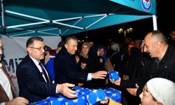 Trabzon’da Berat Kandili Dualar Eşliğinde Eda Edildi