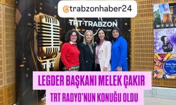 LEGDER BAŞKANI MELEK ÇAKIR TRT RADYO’DA “HAYATIN İÇİNDEN PROGRAMI’NA KONUĞU OLDU”