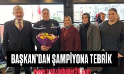 Başkan Çebi’den Şampiyon Boksör Havvanur Kethüda‘ya Tebrik