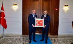 BBP Trabzon İl Başkanlığı Vali Tahir Şahin'i Ziyaret Etti