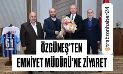 ÖZGÜNEŞ AİLESI’NDEN EMNİYET MÜDÜRÜ LOĞOĞLU’NA ZİYARET