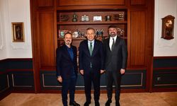 ÖZEL İMPERIAL HASTANESİ YÖNETİMİNDEN VALİ ŞAHİN’E ZİYARET