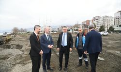 BAŞKAN GENÇ, AKÇAABAT’TA PROJELERİ YERİNDE İNCELEDİ