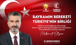 AK Parti Trabzon İl Başkanı Dr. Sezgin Mumcu’dan Ramazan Bayramı Mesajı: