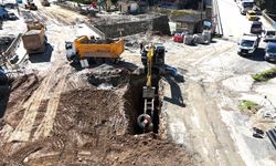 BÜYÜKŞEHİR’DEN DERNEKPAZARI’NDA ALTYAPI SEFERBERLİĞİ