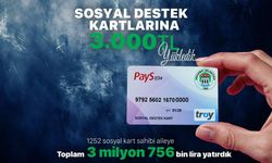 AKÇAABAT BELEDİYESİ’NDEN İHTİYAÇ SAHİBİ AİLELERE 3 MİLYON 756 BİN TL DESTEK