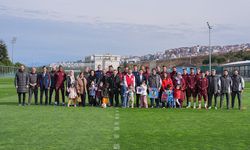 Akşam antrenmanına yoğun ilgi