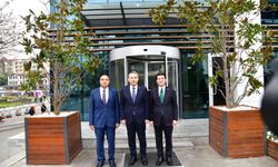 Vali Şahin’den Kaymakam Demirkale ve Başkan Kaya’ya İade-i Ziyaret