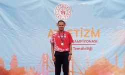 BÜYÜKŞEHİR SPORCUSU EMRAH ÖZTÜRK’TEN ÇİFTE ŞAMPİYONLUK