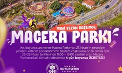 Büyükşehir’den çocuklara bayram hediyesi:  MACERA PARKI YENİ SEZONA ÜCRETSİZ BAŞLIYOR
