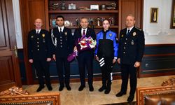 Trabzon Emniyet Müdürü Lağoğlu Trabzon Valisi Şahin’i Ziyaret Etti