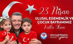 Ahmet Metin Genç 23 Nisan Mesajı