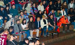 KTÜ’de, “Türkiye Kupası Finali” Heyecanı Açık Havada Yaşandı!