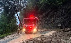 BÜYÜKŞEHİR İTFAİYESİ ARAKLI’DA YARDIMA KOŞTU