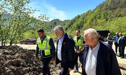 Yılmaz Büyükaydın Heyelan Bölgesinde