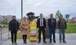 ORTAHİSAR BELEDİYESİ, ATIK YAĞ TOPLAMA KUMBARALARINI HİZMETE SUNDU