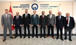 Milliyetçi Hareket Partisi (MHP) Heyeti, KTÜ Rektörü’nü Ziyaret Etti
