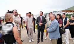 BAŞKAN KAYA’DAN 'GEÇMİŞ OLSUN' ZİYARETİ