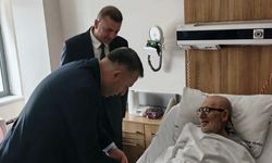 VALİ ŞAHİN’DEN MHP İL BAŞKANI SİVRİKAYA’NIN BABASINA ZİYARET