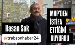 Çarşıbaşı Milliyetçi Hareket Partisi'nde İstifa