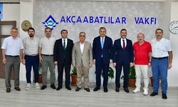 Vali Şahin’den Akçaabatlılar Vakfı’na Vefa Ziyareti