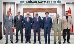 BAŞKAN KAYA, KAYMAKAM KOTAN’A 'HAYIRLI OLSUN' ZİYARETİNDE BULUNDU