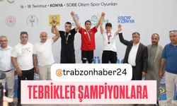 TRABZON BÜYÜKŞEHİR BELEDİYE SPOR YÜZÜCÜLERİ TÜRKİYE ŞAMPİYONASI’NDA MADALYALARA AMBARGO KOYDU