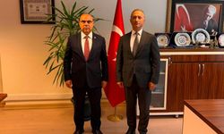 GİRESUN VALİSİ MUSTAFA KOÇ’TAN TRABZON BÖLGE ADLİYE MAHKEMESİ BAŞKANI FATİH AKSOY’A NEZAKET ZİYARETİ