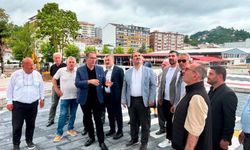 SÜRMENE’DE YATIRIMLAR YERİNDE İNCELENDİ